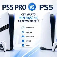 Porównanie PS5 Pro i PS5. Czy warto czekać na premierę PS5 Pro? Analiza wydajności, grafiki, rozgrywki, pamięci i ceny.