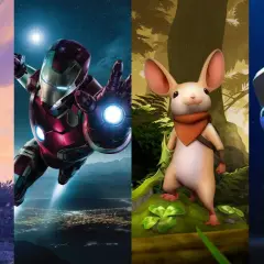 Astronauta, Iron Man, myszka i robot w goglach VR – cztery światy wciągających gier VR.