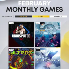 Gry w ramach PS Plus na luty 2026: Undisputed, Subnautica: Below Zero, Ultros i Ace Combat 7.