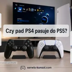 Czy pad PS4 pasuje do PS5? Tak, ale tylko do gier PS4. Do gier PS5 wymagany jest DualSense.