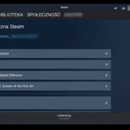 Pomoc techniczna Steam. Jeśli chcesz wiedzieć, jak zwrócić grę na Steam, sprawdź listę ostatnich produktów.