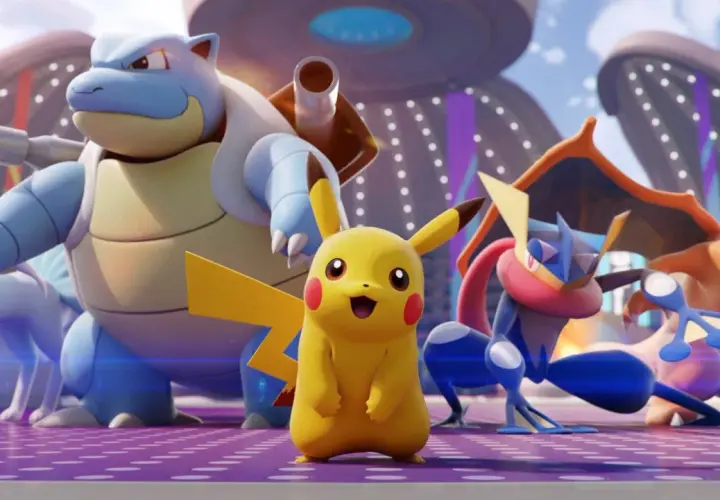 Pikachu, Blastoise, Greninja i Charizard gotowi do walki w grze na Nintendo Switch. Szukasz darmowe gry na nintendo switch?