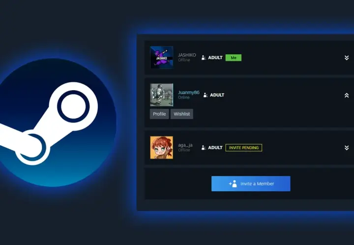Jak udostępnić gry na Steam? Poznaj Rodziny Steam i graj razem!