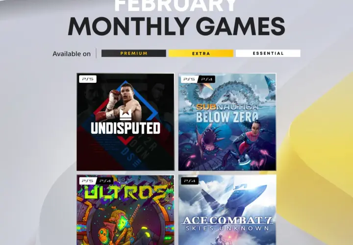 Gry w ramach PS Plus na luty 2026: Undisputed, Subnautica: Below Zero, Ultros i Ace Combat 7.