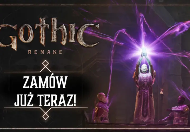 Gothic Remake: zamów już teraz! Magiczna energia otacza postacie, zapowiadając datę premiery.