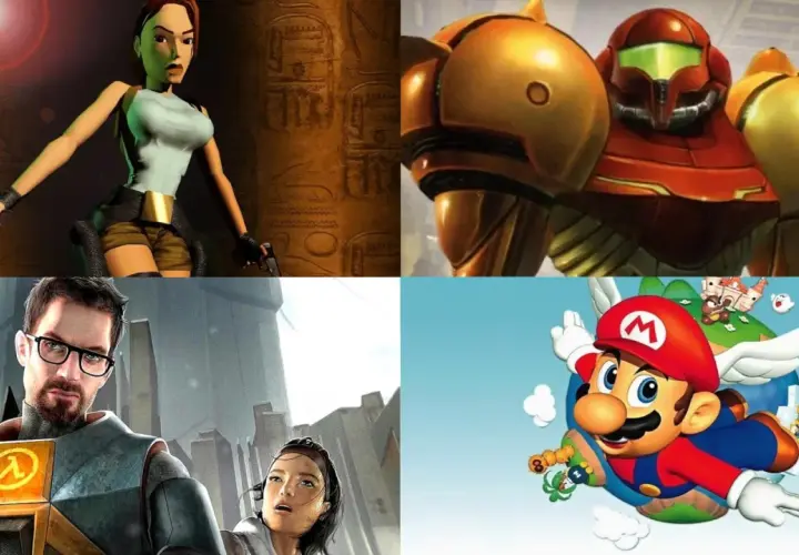 Lara Croft, Samus Aran, Gordon Freeman i Mario – ikony, które definiują **stare gry komputerowe**.