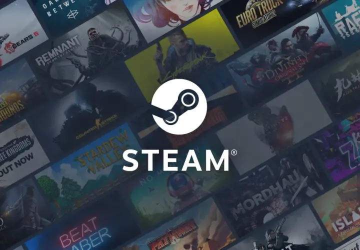 Tło z okładkami gier Steam. Dowiedz się, jak udostępnić grę na Steam, aby dzielić się zabawą ze znajomymi.
