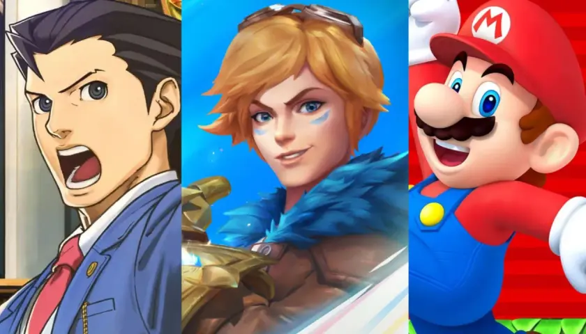Phoenix Wright, Ezreal z League of Legends i Mario – bohaterowie, którzy często pojawiają się w zestawieniach najpopularniejsze gry na telefon.
