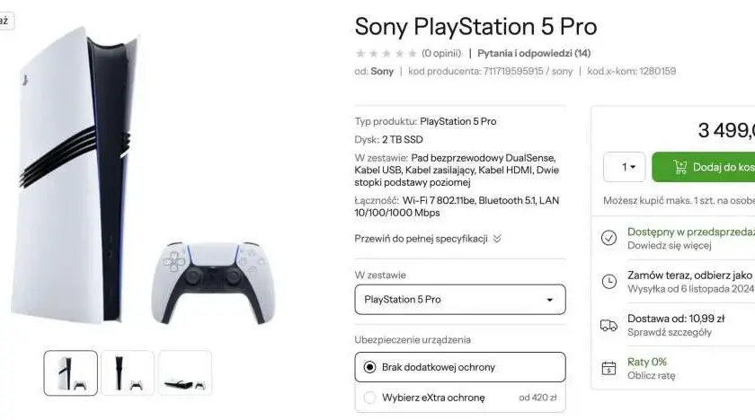 Cena PlayStation 5: Jak nie przepłacić za PS5 w Polsce?