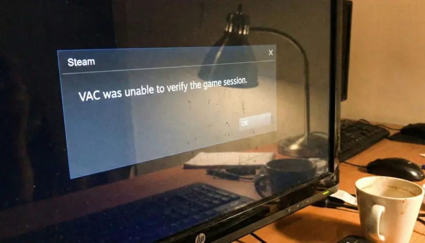 Komunikat Steam: VAC nie mógł zweryfikować sesji gry.