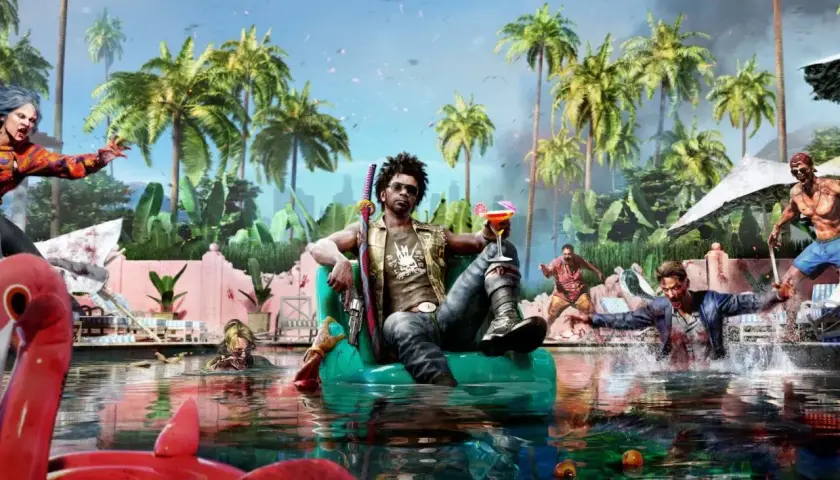 Relaks na basenie w Los Angeles, otoczony zombie. Sprawdź Dead Island 2 wymagania, by dołączyć do zabawy!