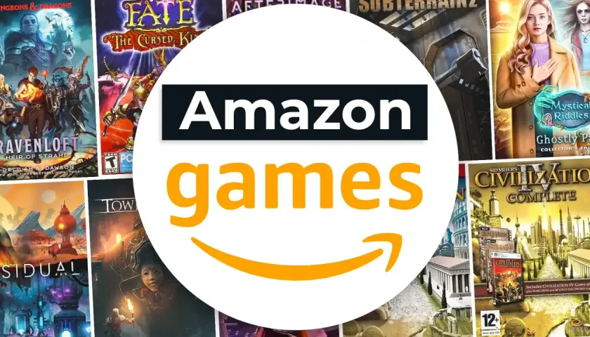 Kolekcja gier PC od Amazon Games, w tym Ravenloft, Fate: The Cursed King i Civilization IV. Prime Gaming PL oferuje dostęp do tych tytułów.