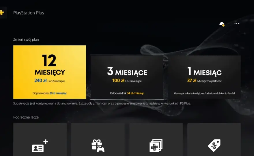 PlayStation Plus cennik Polska - Który plan opłaca się najbardziej?