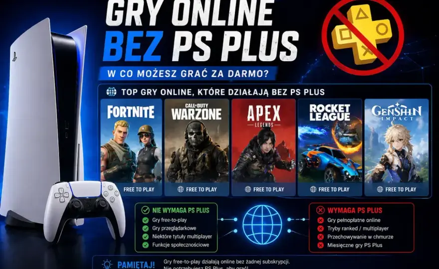 Darmowe gry na PS4 - W co warto zagrać i jak grać bez abonamentu?