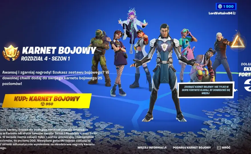 Karnet bojowy w Fortnite - Cena, nagrody i czy faktycznie się opłaca?