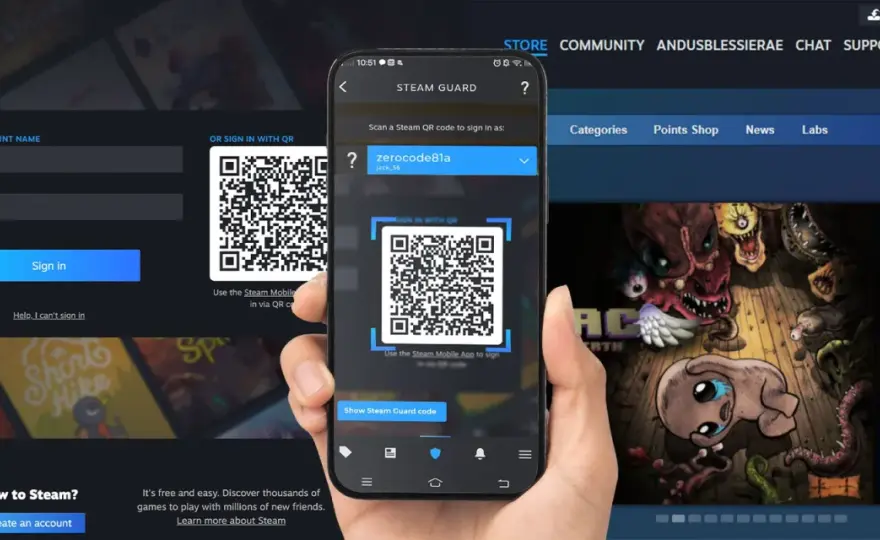 Zaloguj się na Steam bez problemu! Poradnik QR, Guard i hasło