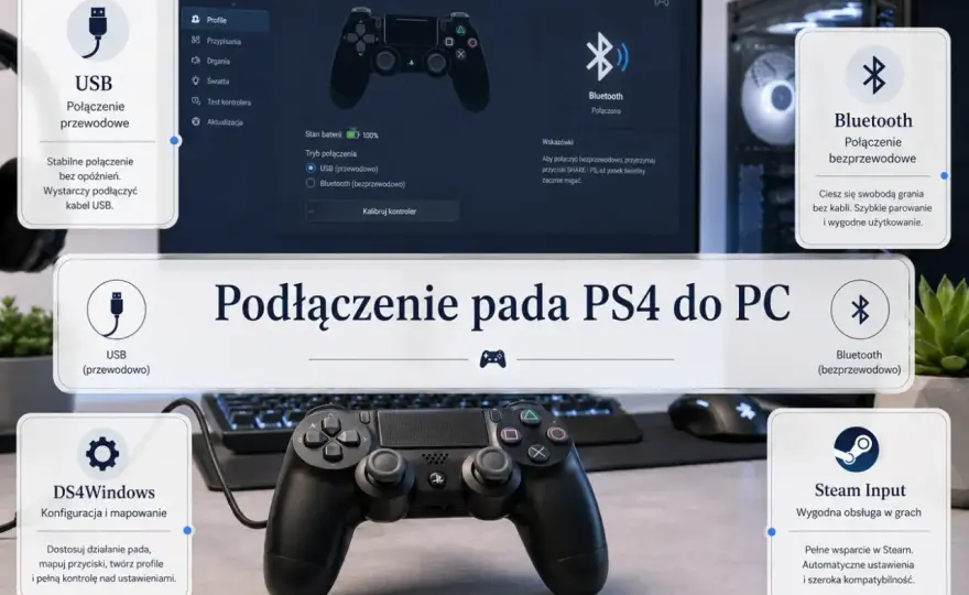 DS4Windows - Konfiguracja pada PS4 na PC bez problemów!