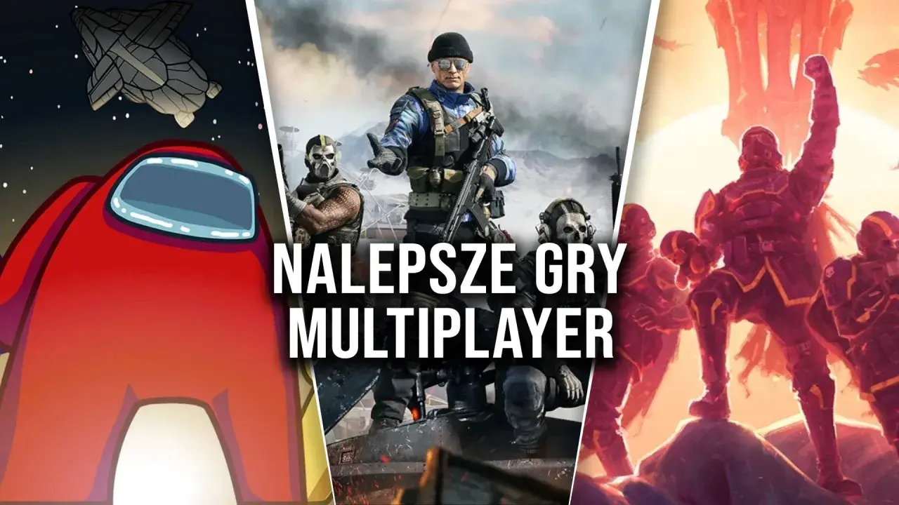 Among Us, Call of Duty i inne najlepsze gry multiplayer.