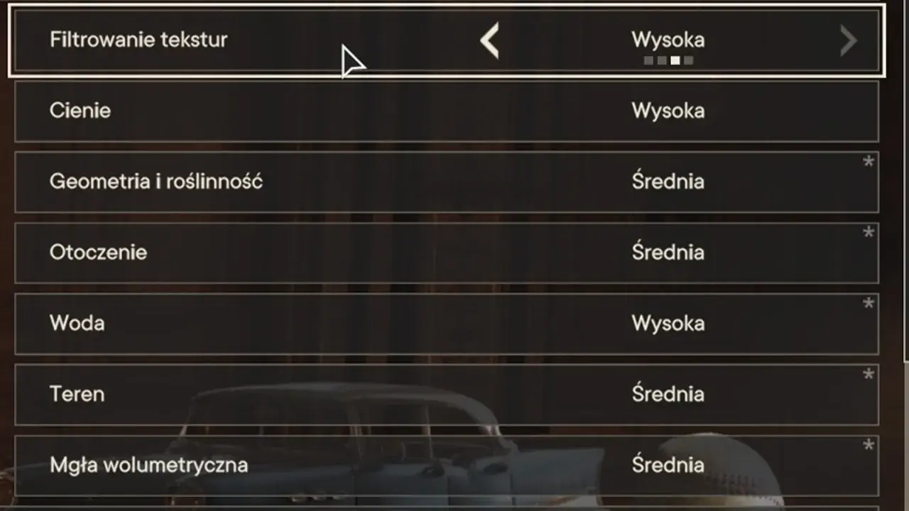 Ustawienia graficzne Far Cry 6: Filtrowanie tekstur na Wysoka, Cienie na Wysoka, Geometria i roślinność na Średnia. Sprawdzamy wymagania.