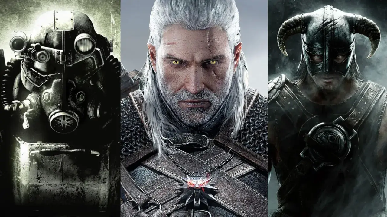 Postapokaliptyczny żołnierz, wiedźmin i nordycki wojownik – ikony najlepszych gier RPG.