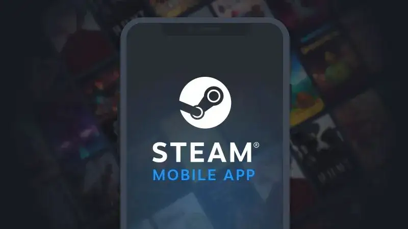 Steam mobile app interface, Steam key activation website on phone