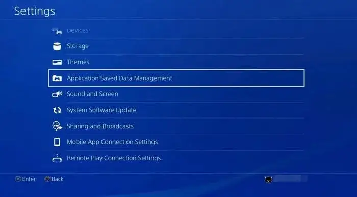 PS4 zarządzanie pamięcią masową aplikacje