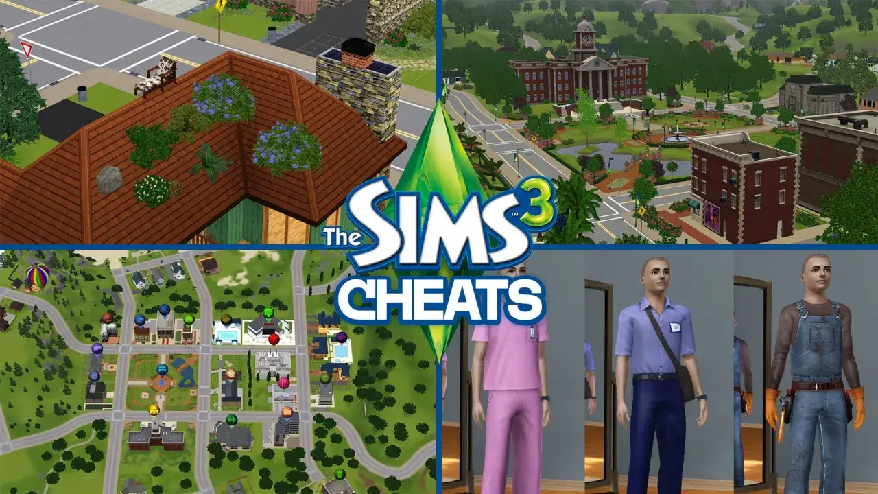 The Sims 3 Cheats: widok miasta, mapy, budynków i postaci. Odkryj sekrety gry!