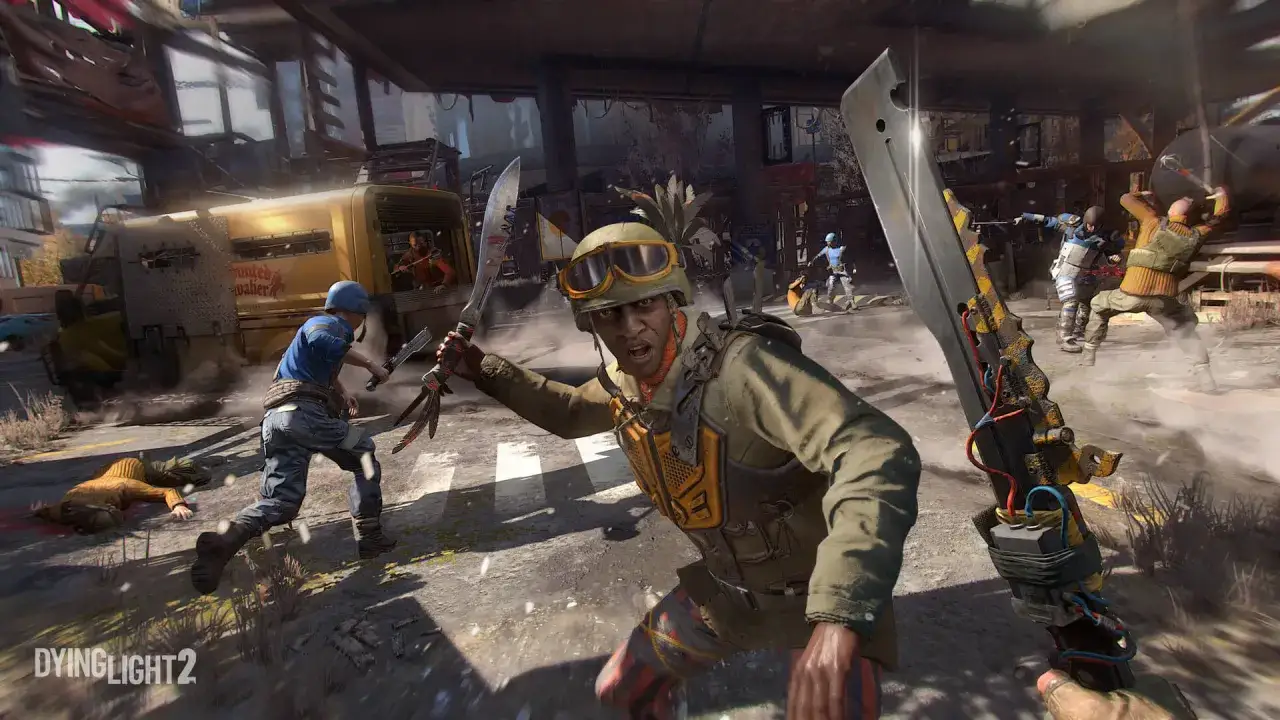 Zacięta walka w Dying Light 2. Gracze z bronią białkową walczą o przetrwanie. Sprawdź Dying Light 2 wymagania, by dołączyć do akcji!