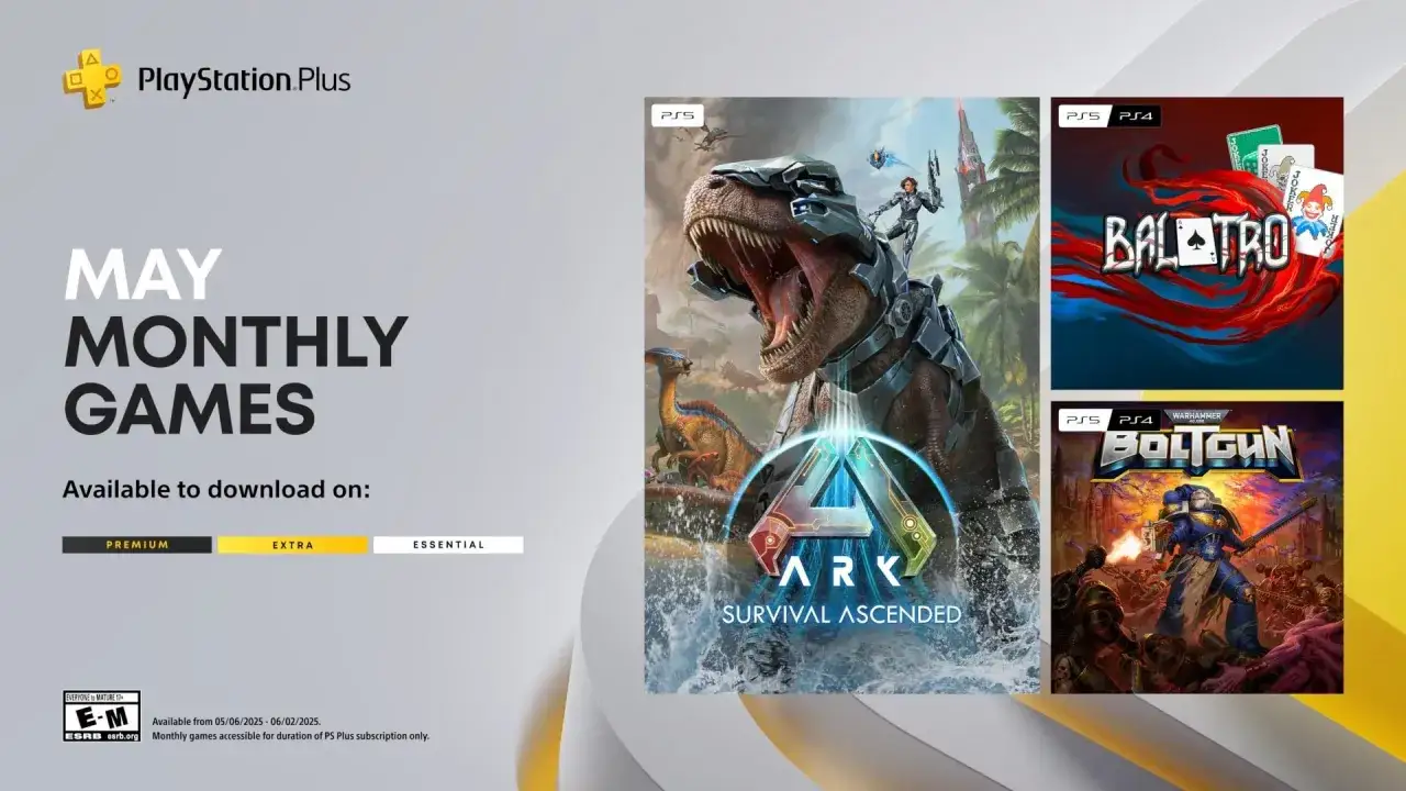 PlayStation Plus monthly games banner