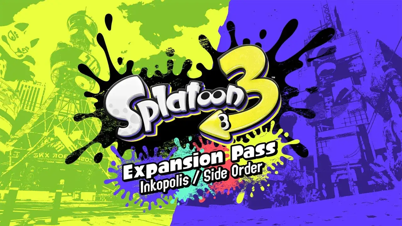 Logo Splatoon 3 z napisem