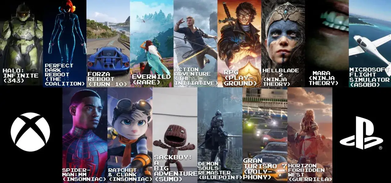 PlayStation exclusives vs Xbox Game Pass games